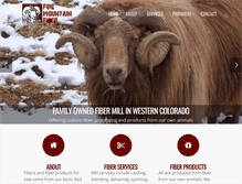 Tablet Screenshot of firemountainfiber.com
